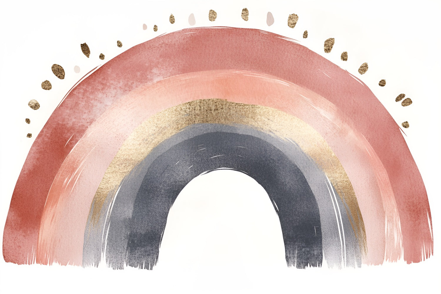 Boho Arch Backdrop Golden Rainbow Arch Backdrop UK CSH4-127