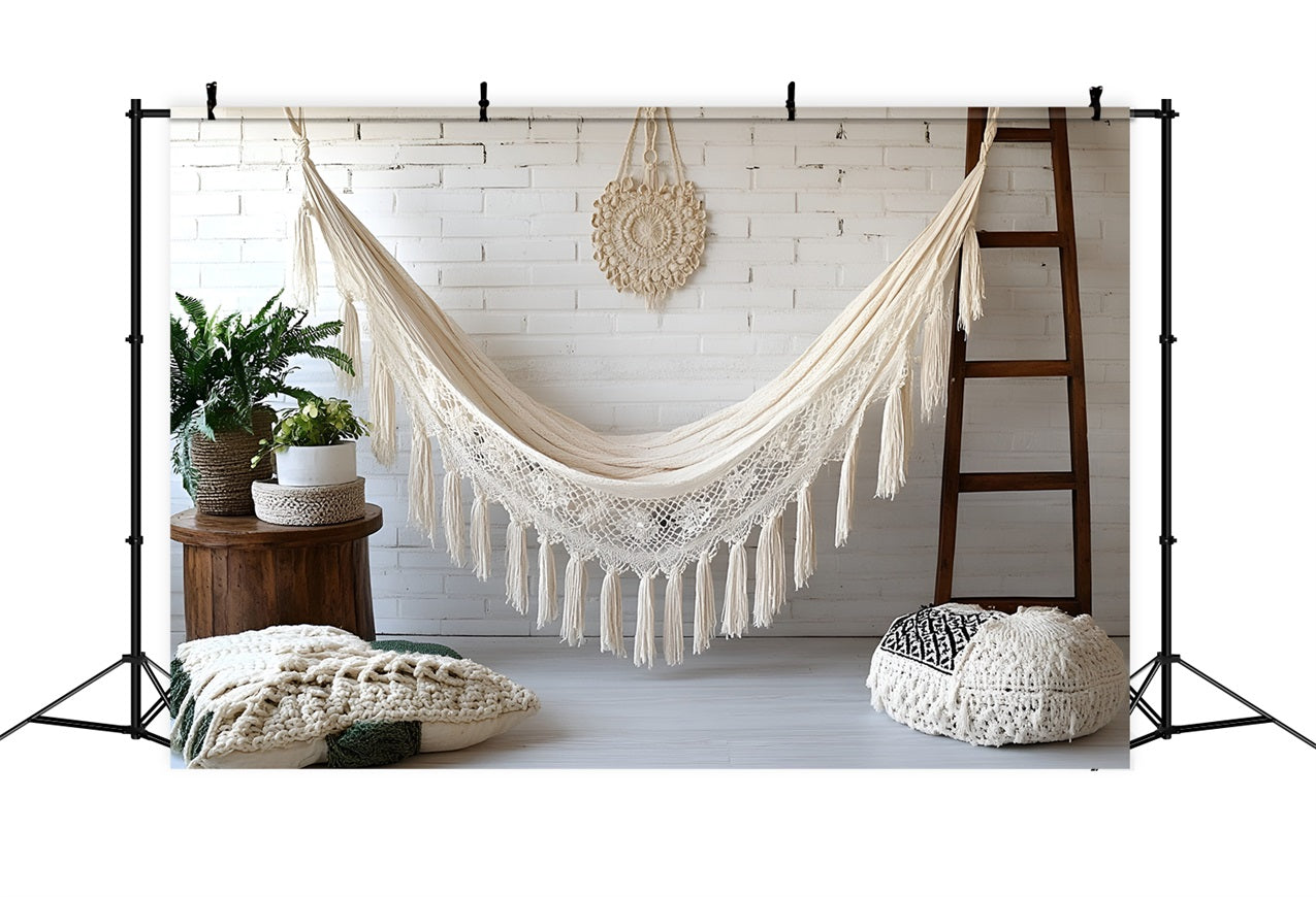 Boho Backdrops Cozy Hanging Hammock Backdrop UK CSH4-151
