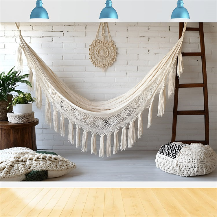 Boho Backdrops Cozy Hanging Hammock Backdrop UK CSH4-151