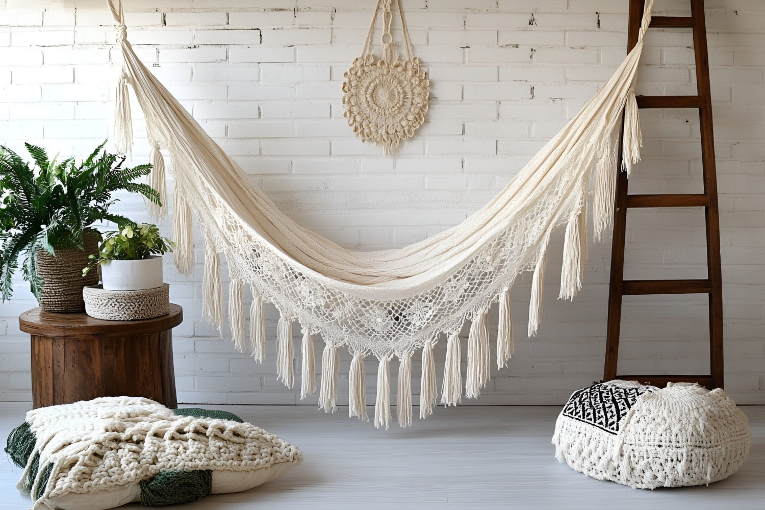Boho Backdrops Cozy Hanging Hammock Backdrop UK CSH4-151