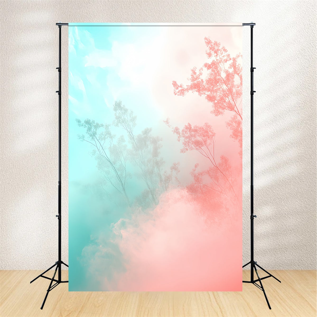 School Portrait Backdrops Gradient Woodland Mist Backdrop UK CSH4-186