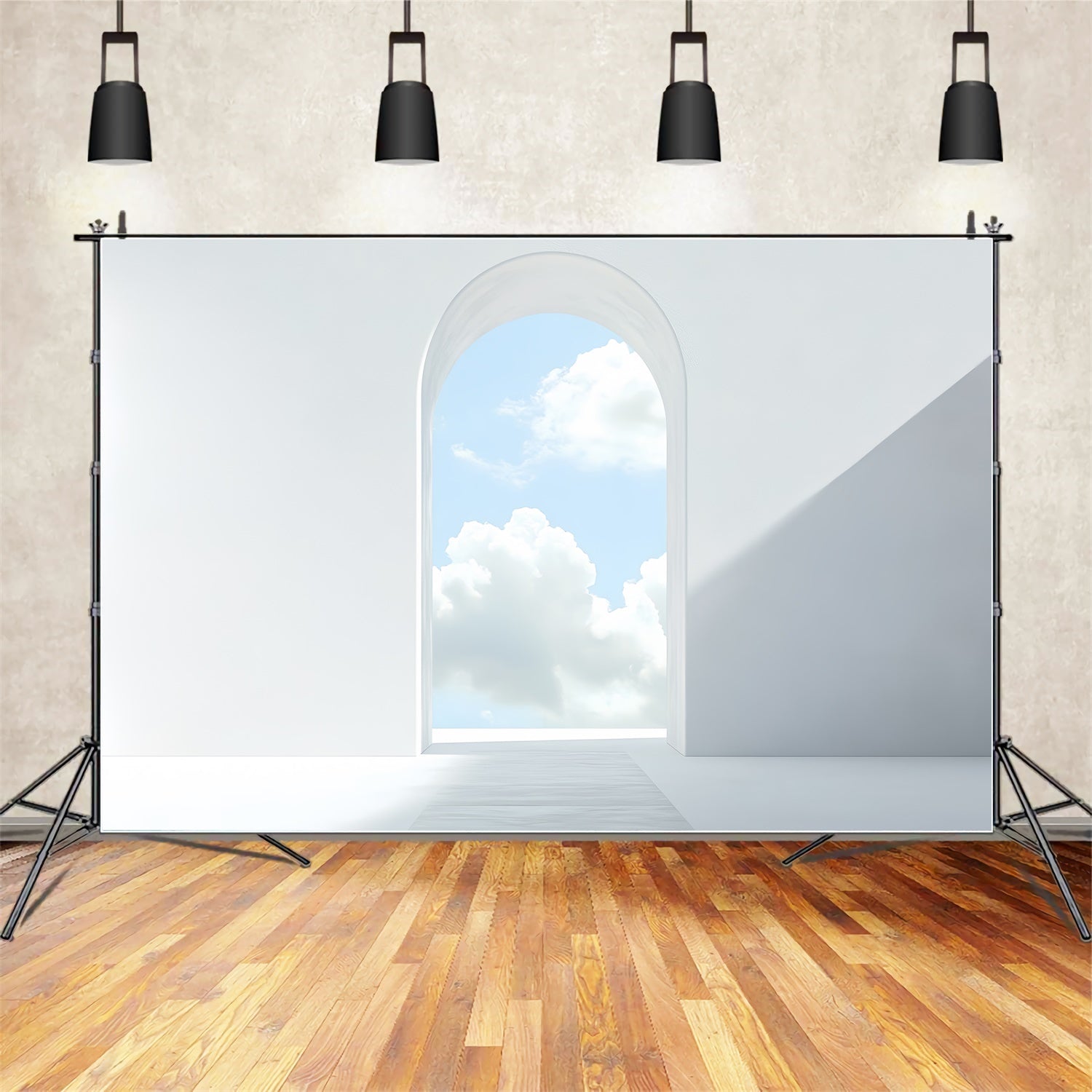 Sky Backdrop Clouds Minimalist Archway Cloud Sky Backdrop UK CSH4-255