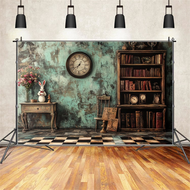 Antique Photo Backdrop Alice In Wonderland Vintage Backdrop UK CSH4-301