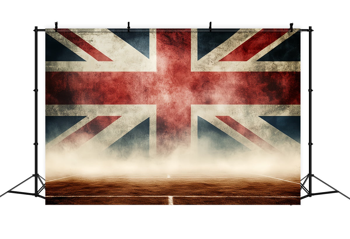 Sports Themed Backdrop Sparkling Athletic Field Backdrop UK CSH4-361