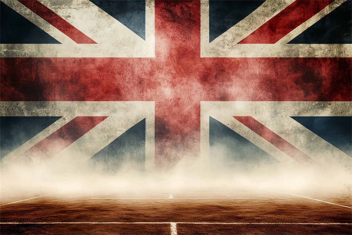 Sports Themed Backdrop Sparkling Athletic Field Backdrop UK CSH4-361