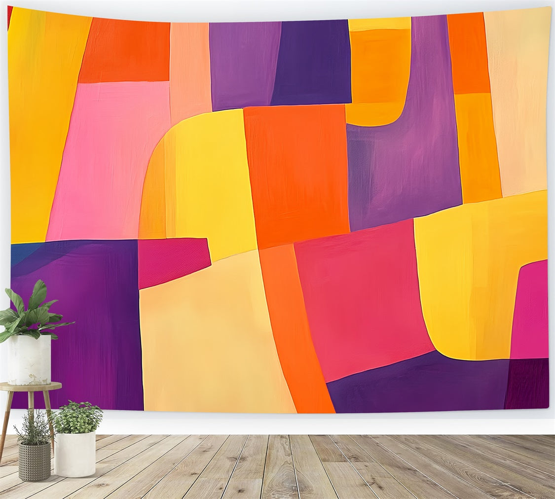 70s Backdrop Playful Palette Patch Graphic Backdrop UK CSH5-172
