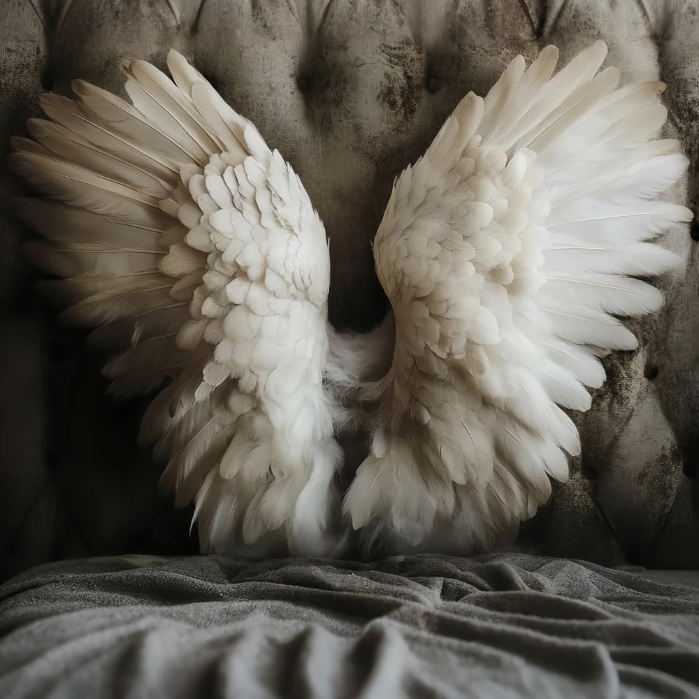 Children Backdrops Dream Angel Feather Wings Backdrop UK CSH5-294
