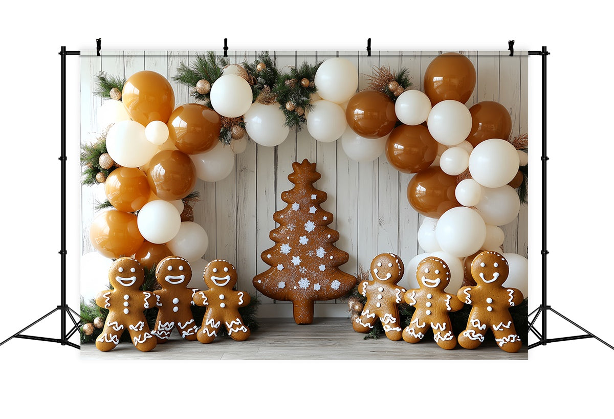 Newborn Photo Backdrop Cookie Cheer Christmas Backdrop UK CSH5-322