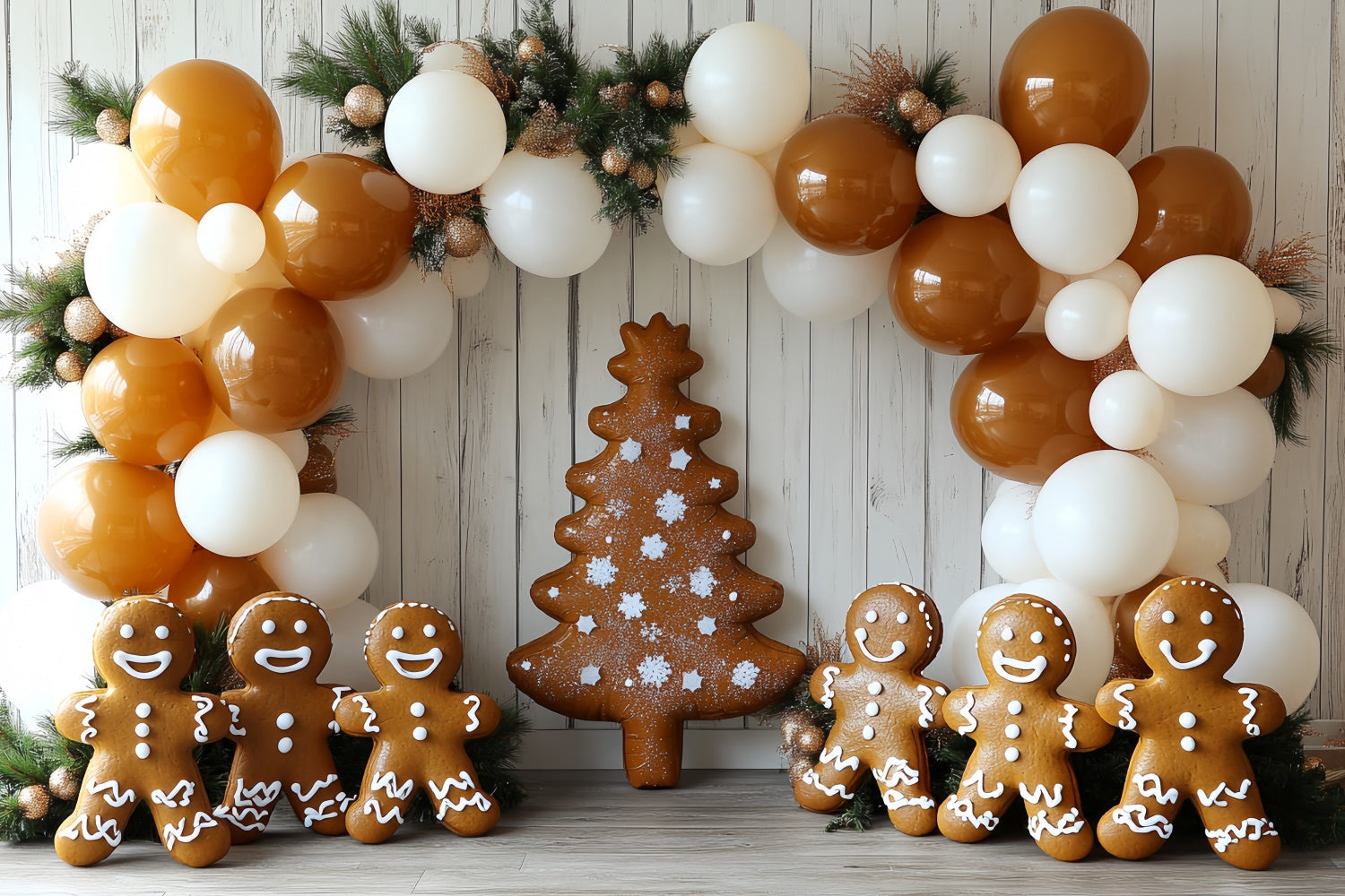 Newborn Photo Backdrop Cookie Cheer Christmas Backdrop UK CSH5-322