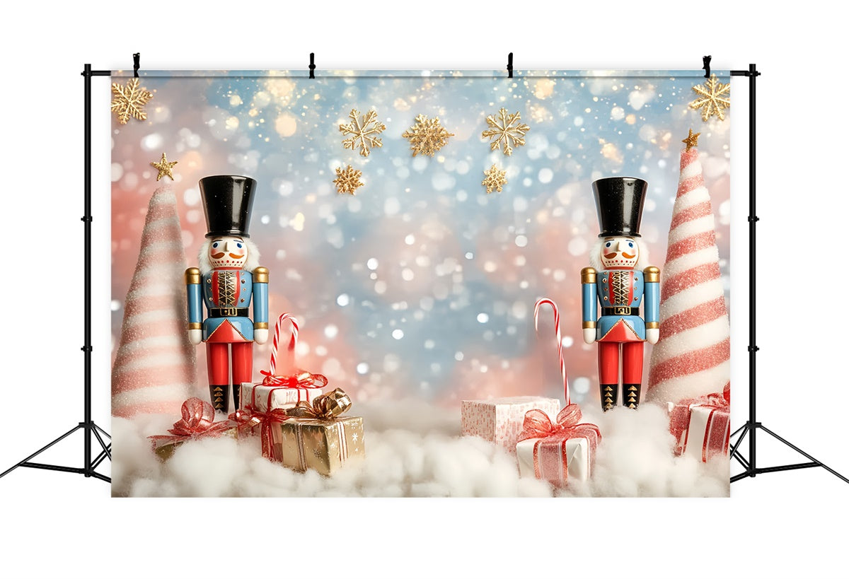 Christmas Backdrops Nutcracker Wonderland Sparkling Kids Backdrop UK CSH5-323