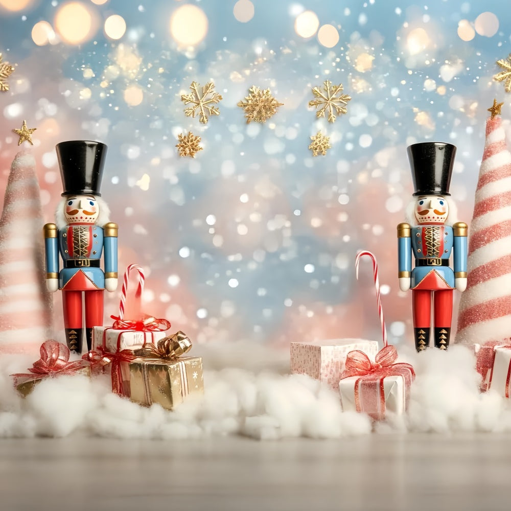 Christmas Backdrops Nutcracker Wonderland Sparkling Kids Backdrop UK CSH5-323