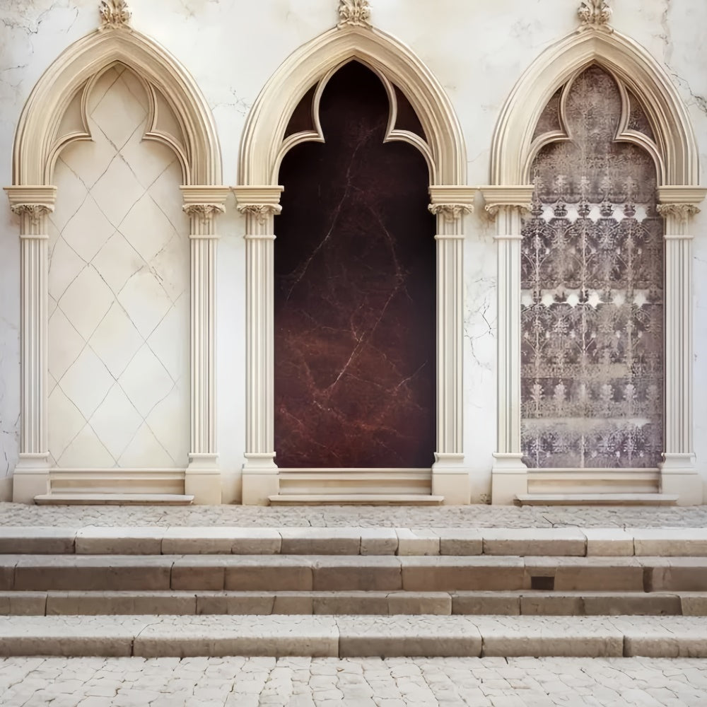 Happy Fathers Day Backdrop Gothic Arch Ornate Backdrop UK CSH5-33