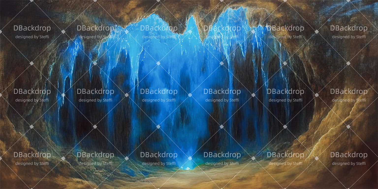 Movie Theater Backdrop Lost in Cave Church Stage Backdrops UK CSH510-T16