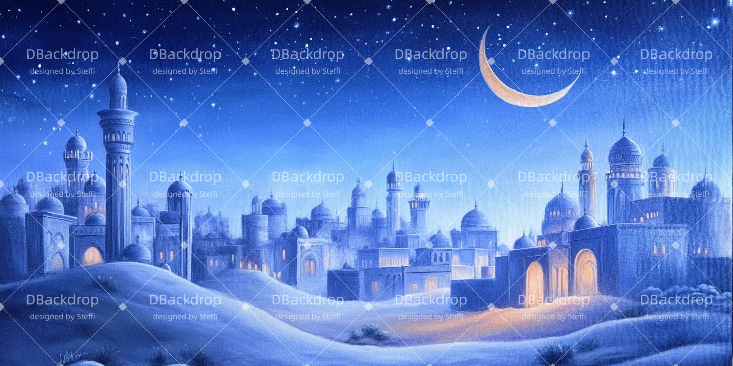 Theater Stage Backdrop Arabian Night Performance Backdrops UK CSH510-T18