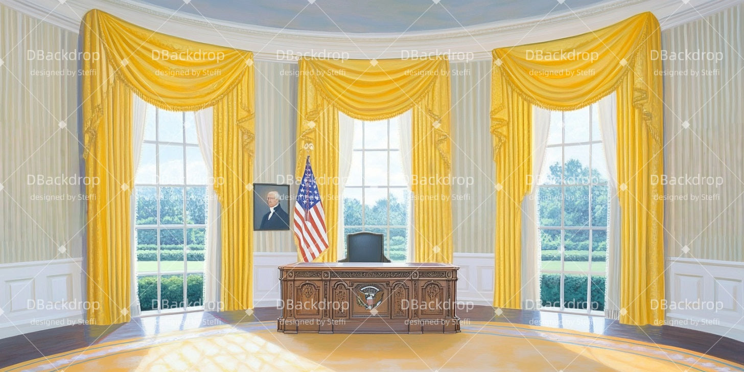 Stage Backdrops White House Office Theater Stage Backdrops UK CSH510-T34
