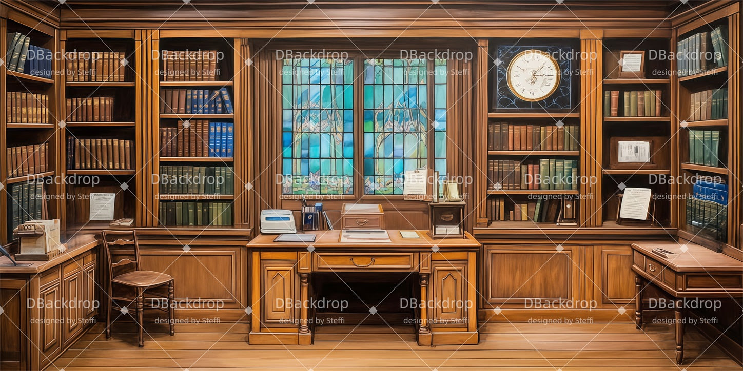 Theater Backdrop Bank Office Professional Stage Backdrops UK CSH510-T74