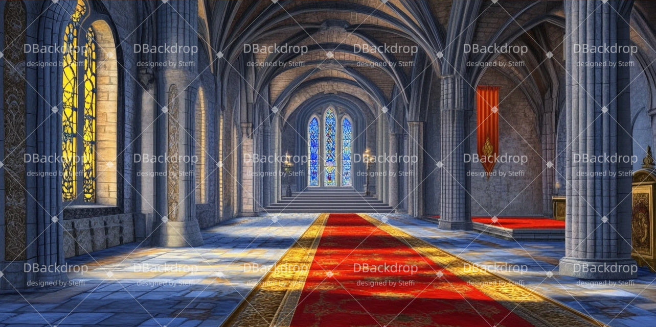 Performance Backdrops Castle Hall Church Stage Backdrops UK CSH511-T30