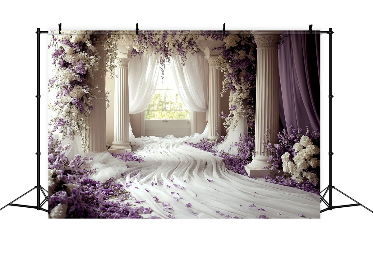 Classic Backdrop Violet Dream Entrance Backdrop Vintage UK CSH57-122