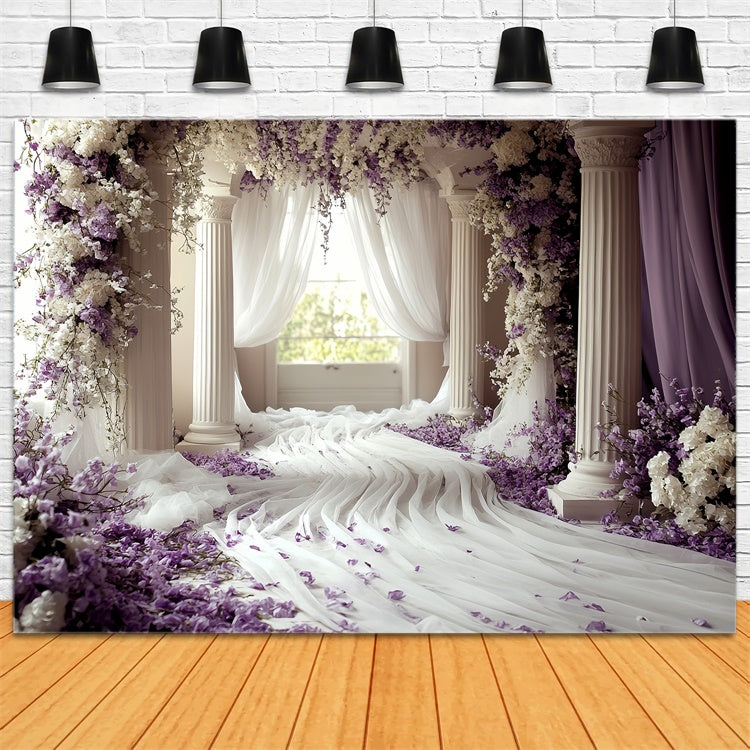 Classic Backdrop Violet Dream Entrance Backdrop Vintage UK CSH57-122