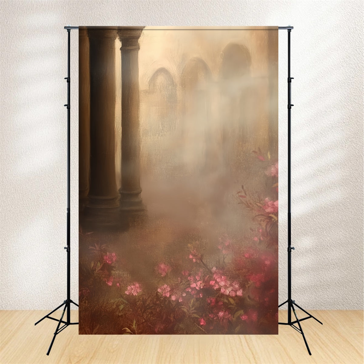 Retro Backdrop Blush Garden Mist Vintage Studio Backdrop UK CSH57-134