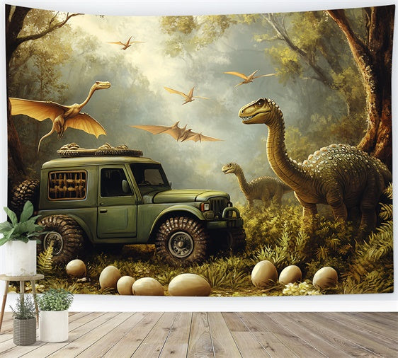 Forest Backdrops Ancient Jungle Expedition Backdrop UK CSH57-166
