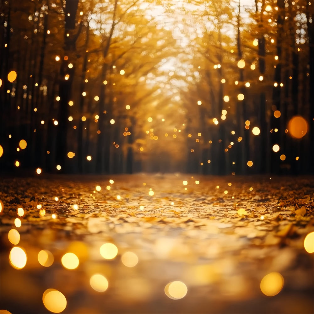 Fall Forest Backdrop Leaves Radiance Path Backdrop UK CSH57-181