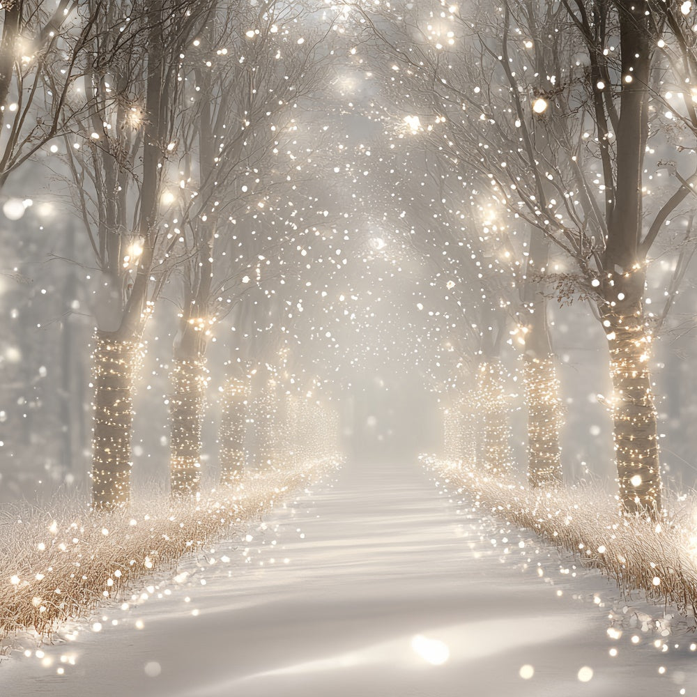 Winter Forest Backdrop Enchanted Winter Grove Backdrop UK CSH57-226