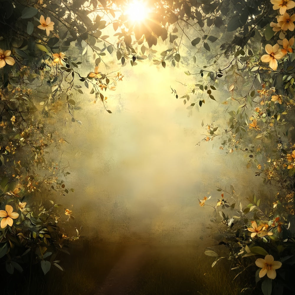 Fine Art Backdrops Vintage Bloom Frame Fabric Backdrops UK CSH57-256