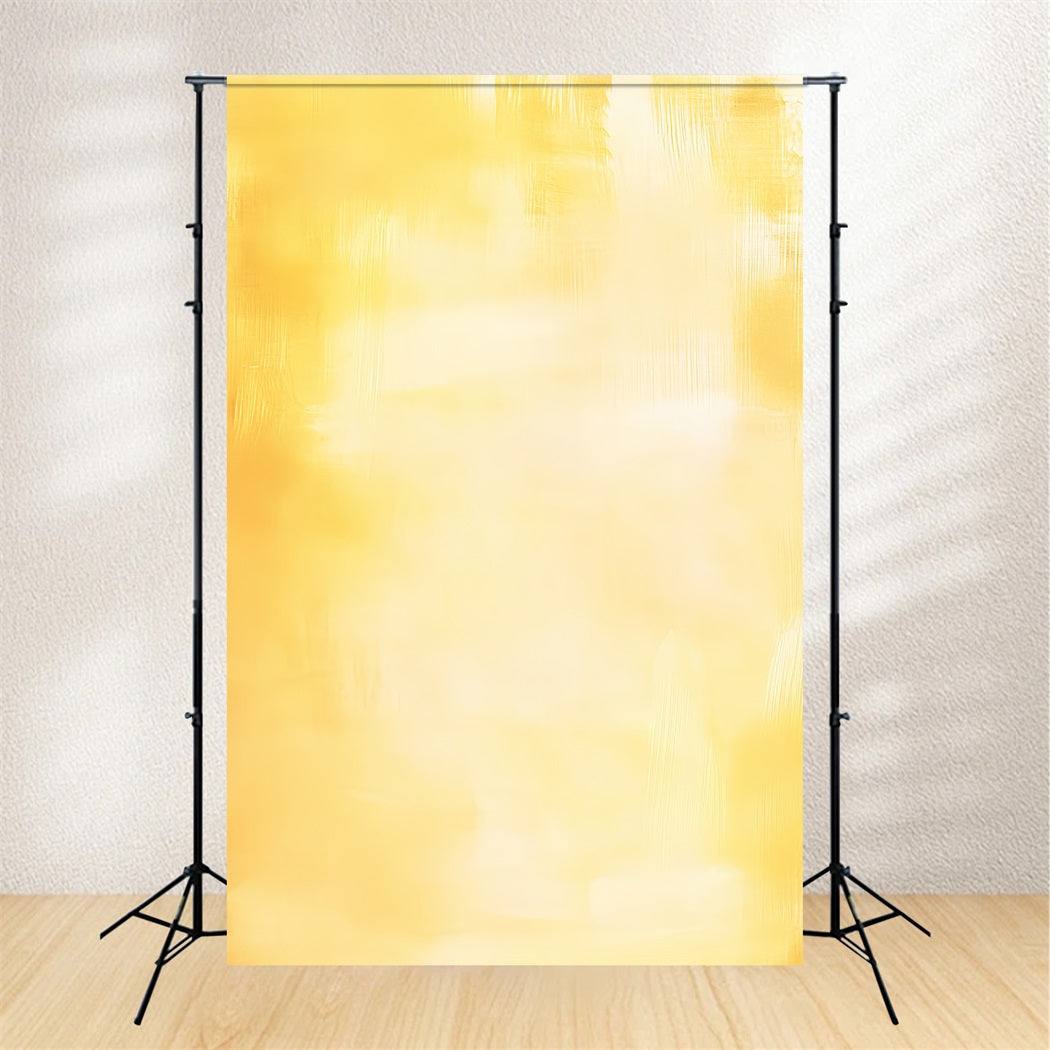 Yellow Backdrop Golden Light Brush Texture Abstract Backdrops Photography UK CSH58-162