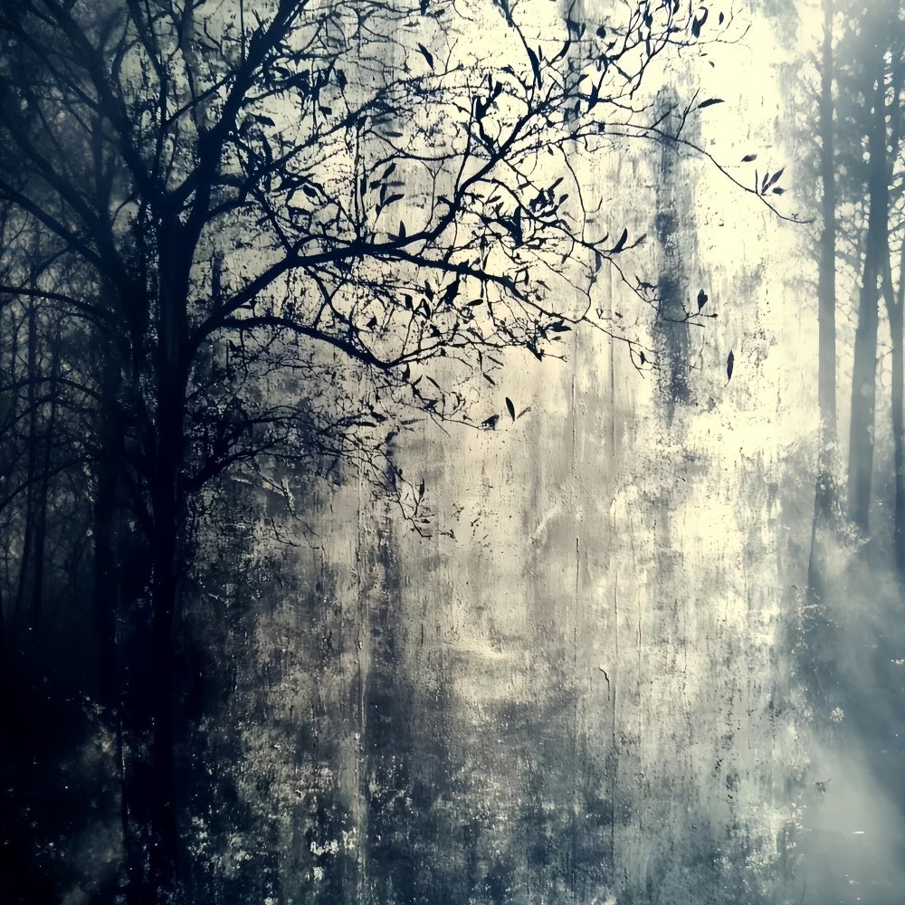 Halloween Backdrop Abstract Haunted Tree Texture Backdrop UK CSH6-114
