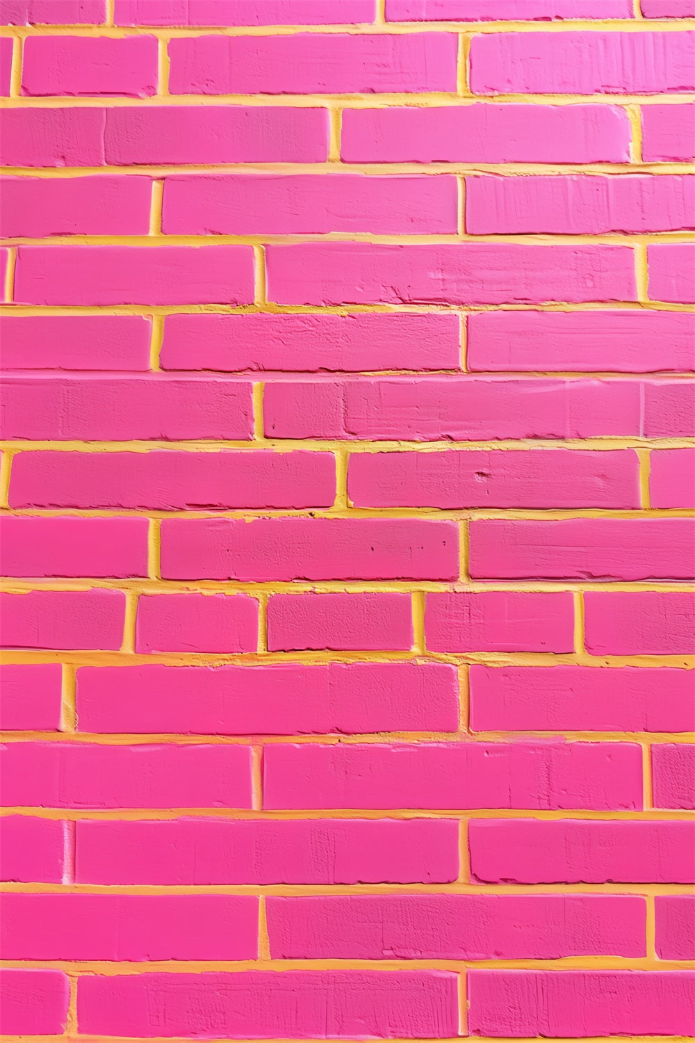 Brick Wall Backdrop Neon Pink Street Pop Brick Backdrop UK CSH6-157