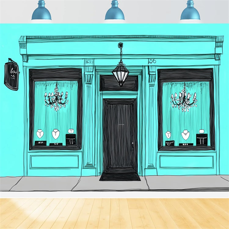 Cake Smash Backdrops Sketch Style Boutique Backdrop UK CSH6-294