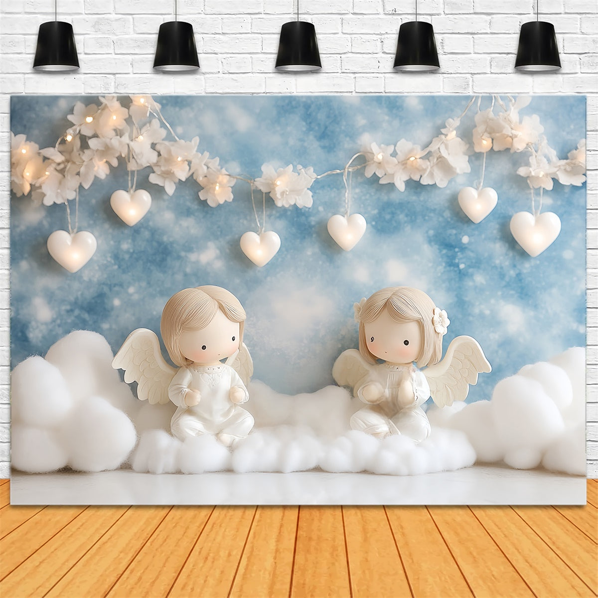 Cake Smash Photography Backdrop Angel Cloud Dream Backdrop UK CSH6-315