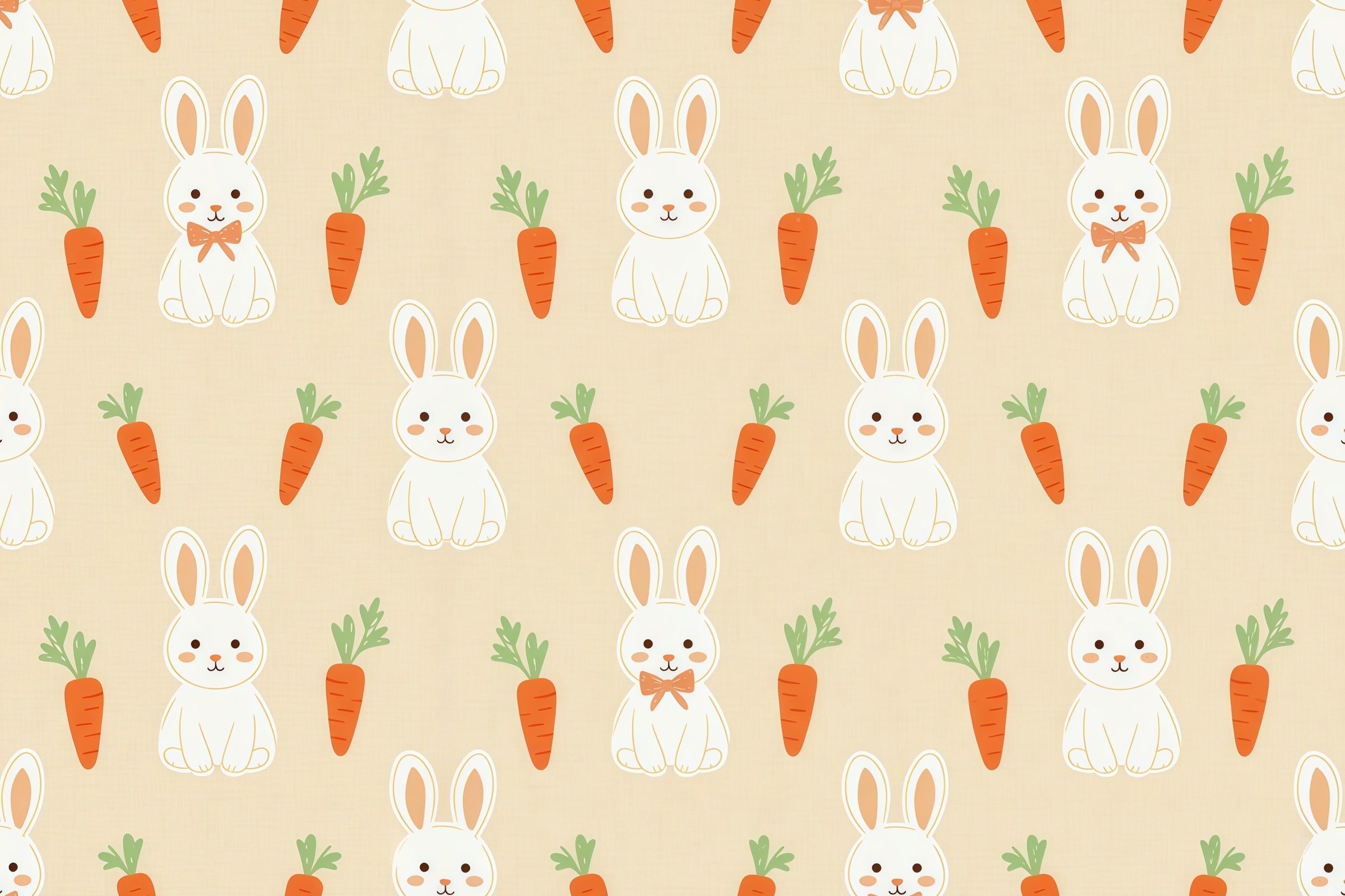 Easter Bunny Photo Backdrop Cartoon Print Carrot Pattern Easter Photo Backdrop UK CSH61-32