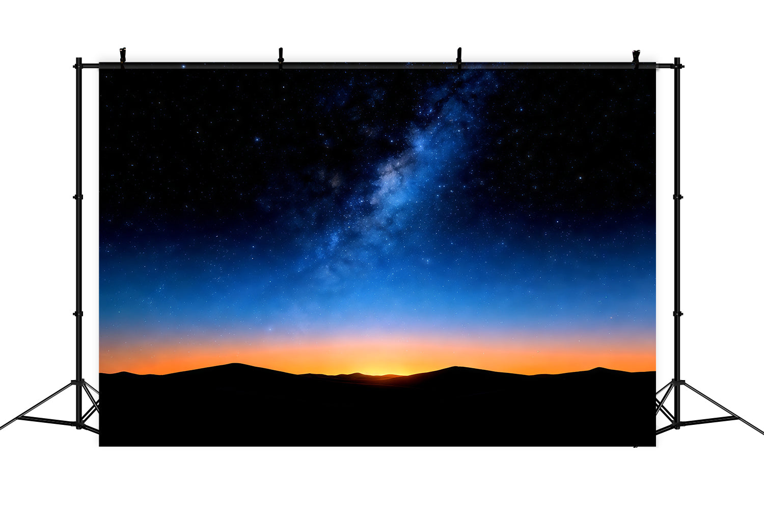 Sky Photo Backdrop Milky Way Horizon Gradient Clouds Backdrop UK CSH62-131