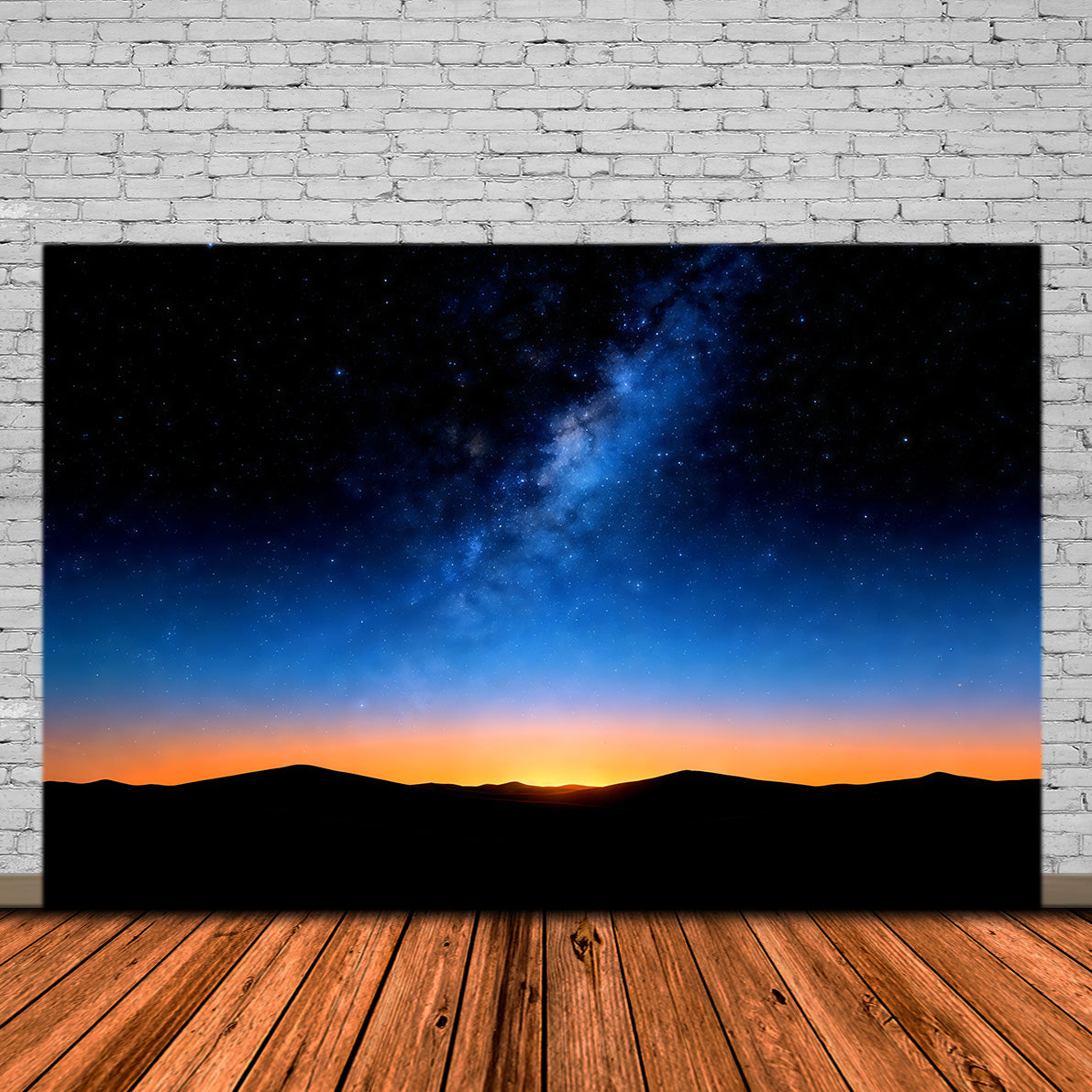 Sky Photo Backdrop Milky Way Horizon Gradient Clouds Backdrop UK CSH62-131