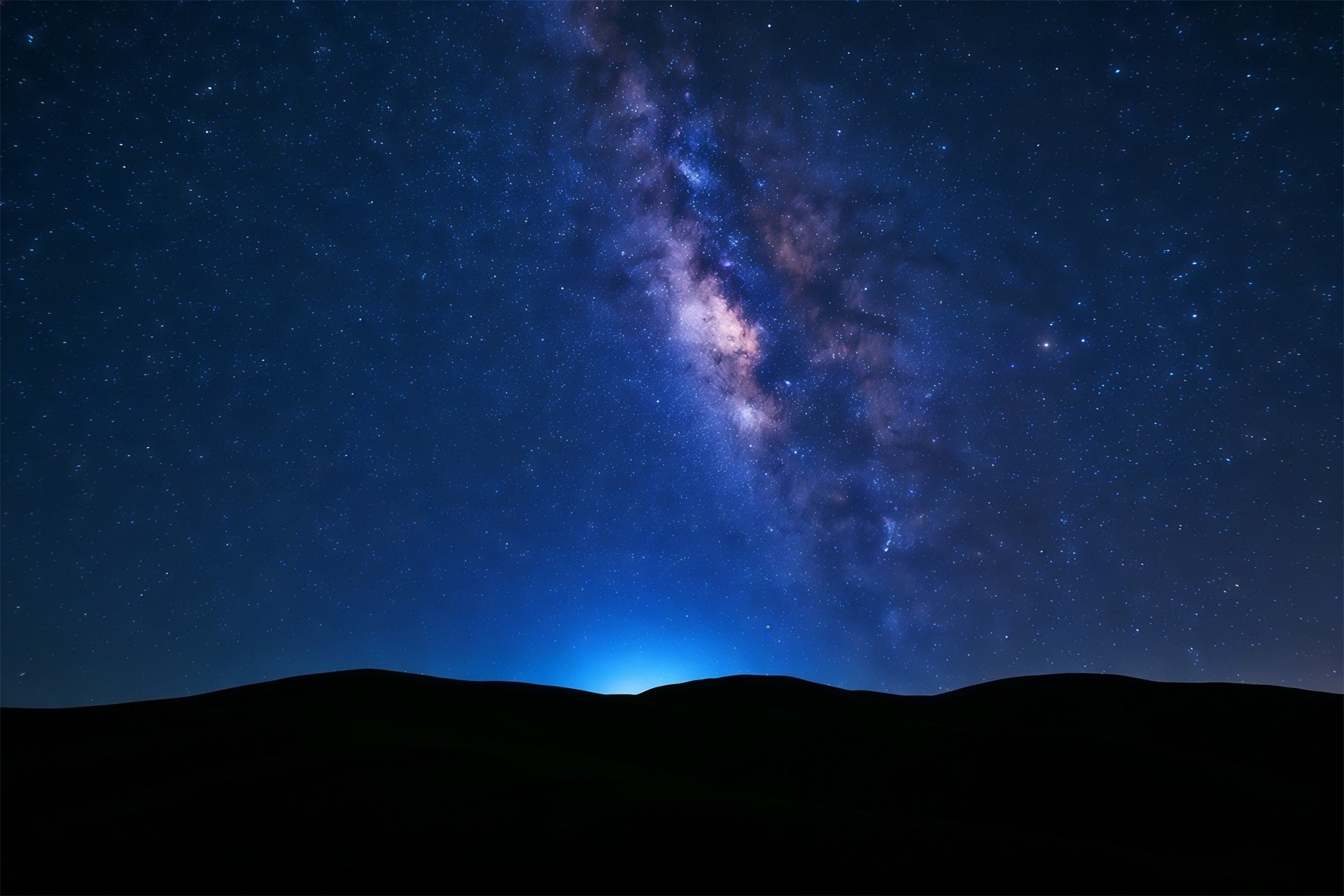 Sky With Clouds Backdrop Milky Way Dark Horizon Starry Sky Backdrop UK CSH62-137