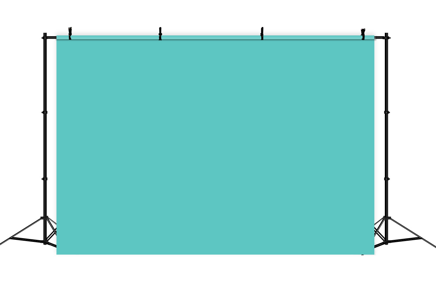 Green Photo Backdrop Bright Turquoise Aqua Vibrant Solid Color Backdrop UK CSH62-21