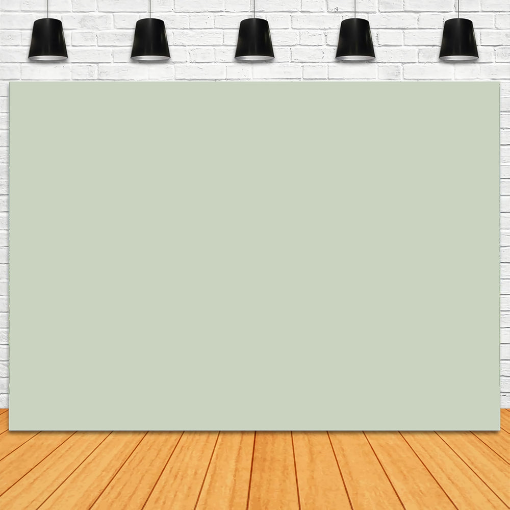Green Backdrop Gentle Sage Green Natural Shade Solid Color Photo Backdrops UK CSH62-8