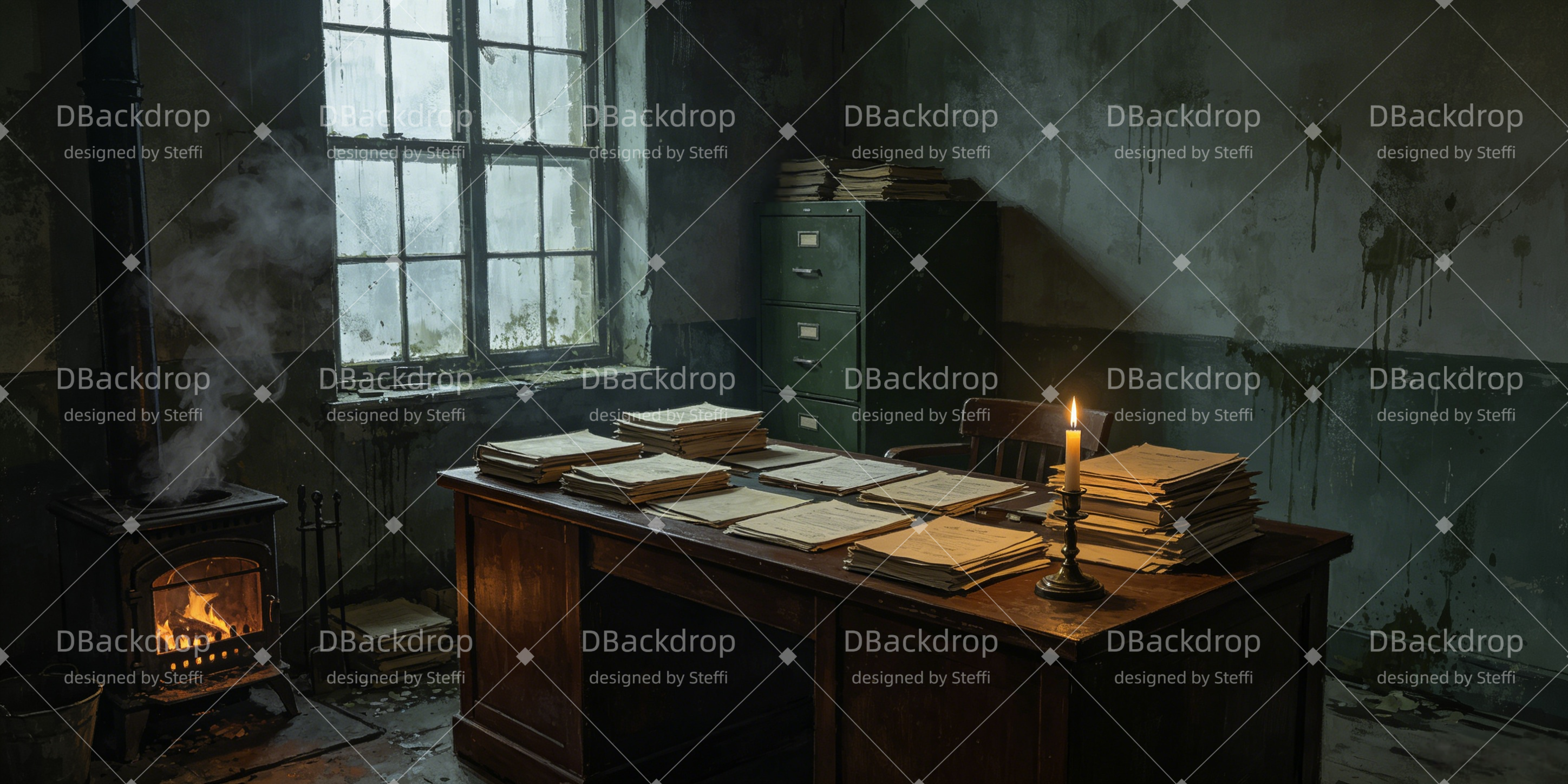 Cheap Theater Backdrops Dim Vintage Office Large Stage Backdrops UK CSH66-T62