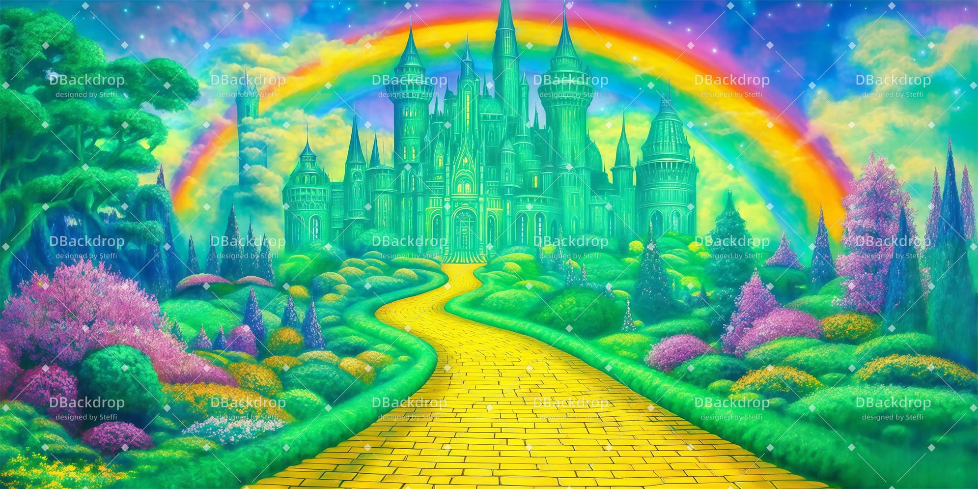 Theater Stage Backdrop Emerald City Performance Backdrops UK CSH59-T98
