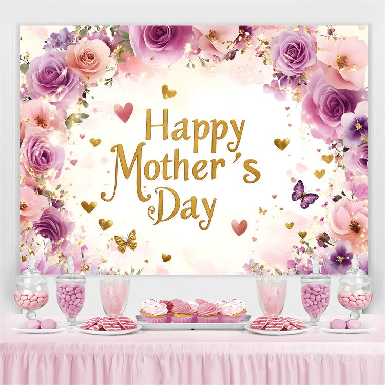 Mothers Day Backdrop Dreamy Pastel Bloom Personalized Backdrop UK GQ3-150