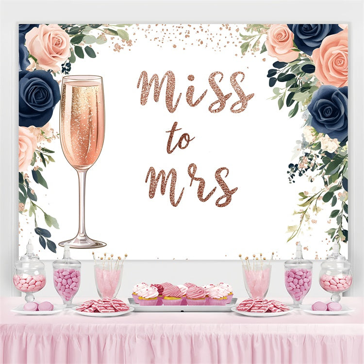 Bridal Shower Backdrops For Photos Romantic Blush Rose Custom Backdrop UK GQ3-219