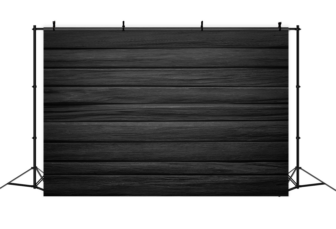 Black Wood Backdrop Black Wall Backdrop UK GQ4-110
