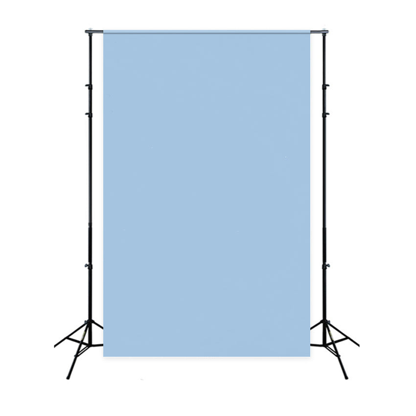 Blue School Photo Backdrop Clean Light Blue Backdrop UK GQ4-206