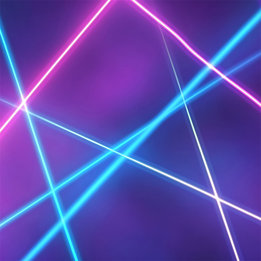 Old School Backdrops Dynamic Neon Streaks Light Vintage Backdrops UK GQ4-302