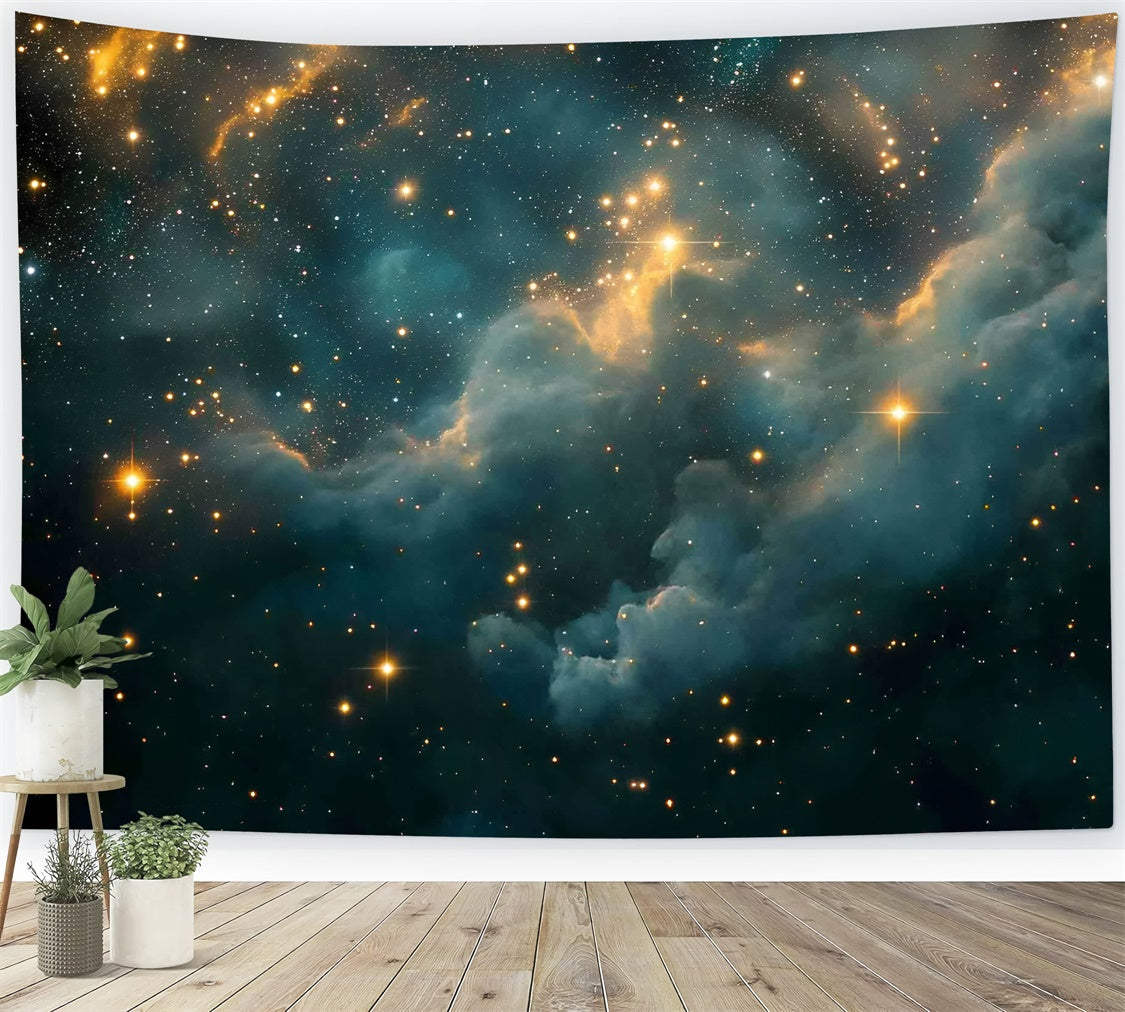 Starry Backdrop Galactic Sky Sparkle Glow Backdrop UK GQ5-67