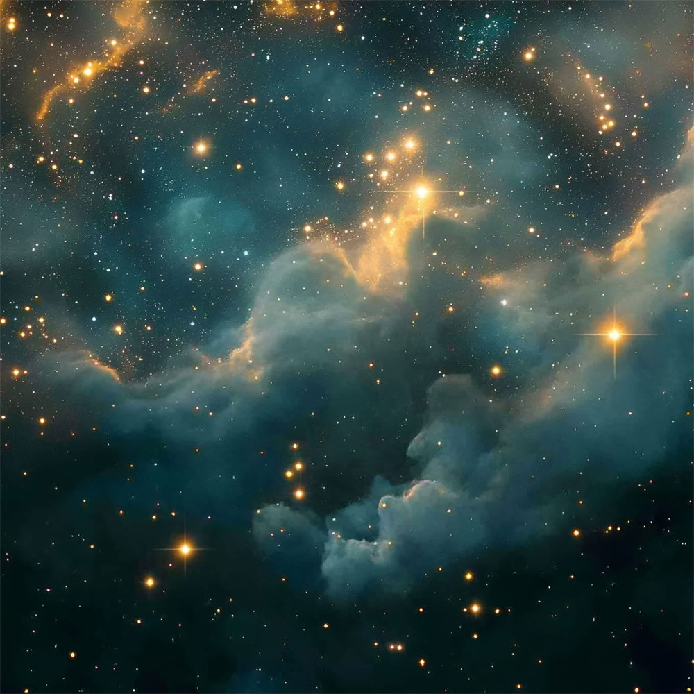 Starry Backdrop Galactic Sky Sparkle Glow Backdrop UK GQ5-67