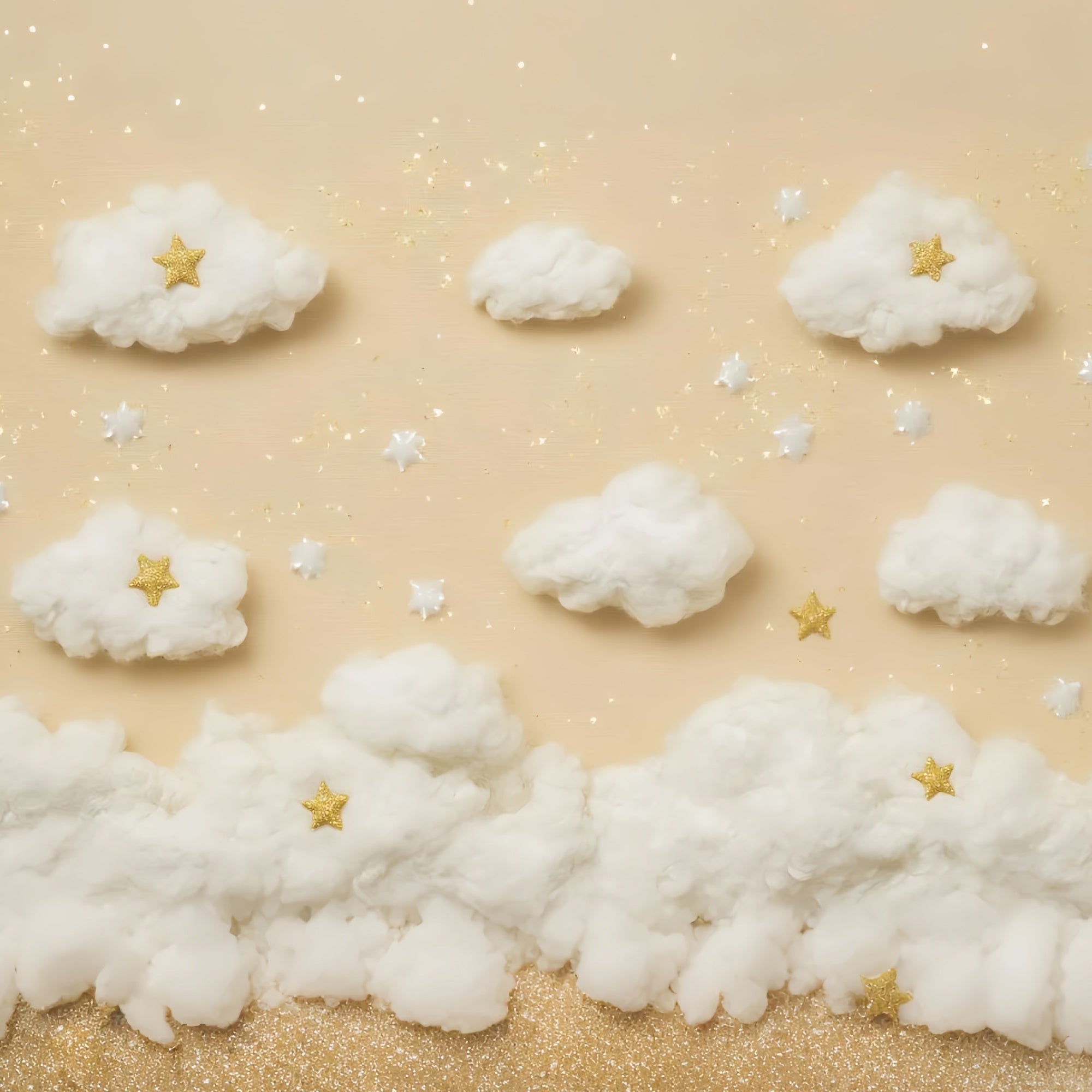 Clouds Photo Backdrop Sweet Star Cloud Backdrop UK GQ57-123