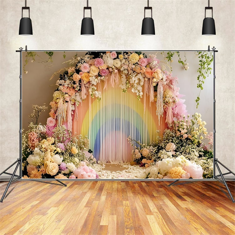 Bohemian Backdrop Pastel Festival Archway Backdrop UK GQ57-224